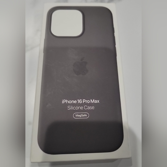 Apple Other - Apple iPhone 16 Pro Max Silicone Case w/MagSafe - Stone Gray